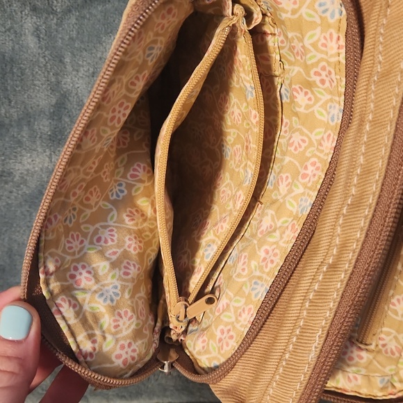 Fossil Canvas Crossbody Bag - Picture 4 of 6